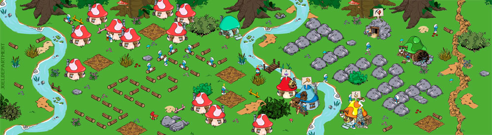 Play Smurfs' Village on PC 